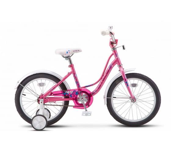 Велосипед 18 детский STELS Wind (2019) количество скоростей 1 рама сталь 12 розовый