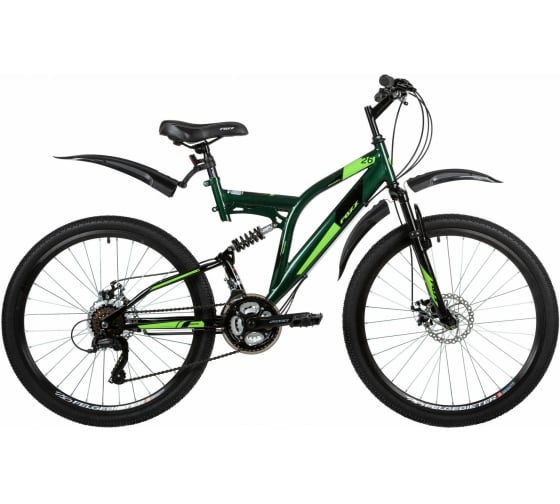 Велосипед горный STINGER 27.5 ELEMENT PRO зеленый, алюминий, размер 18, 27AHD.ELEMPRO.18GN10
