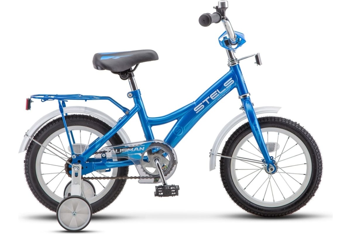 Велосипед 14 детский STELS Talisman (2018) количество скоростей 1 рама сталь 9,5 синий