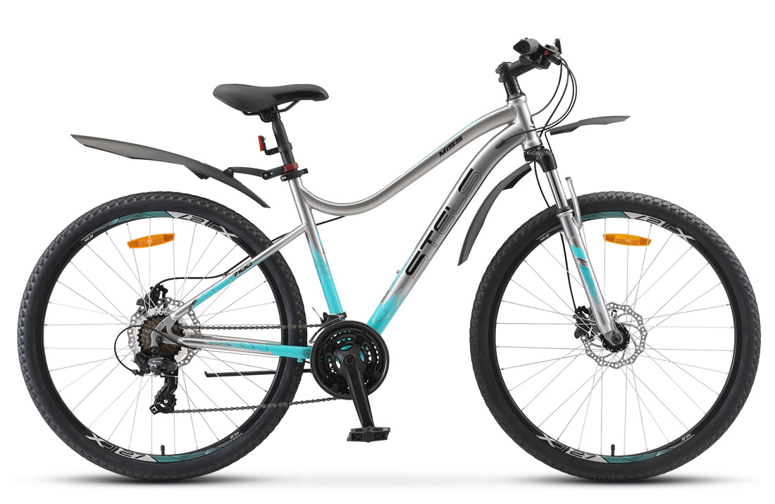 Велосипед 27,5 горный STELS Miss 7100 D (2020) количество скоростей 21 рама сталь 16 хром