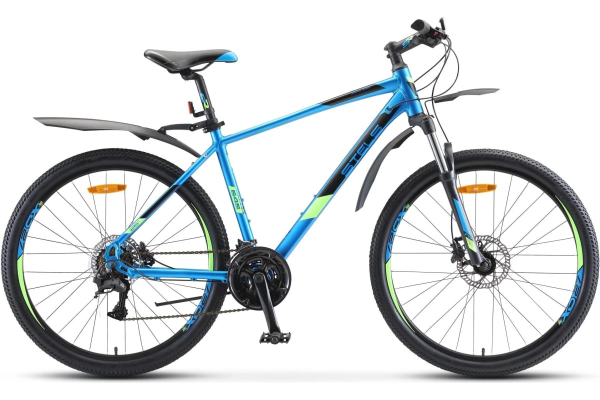 Велосипед 26 горный STELS Navigator 645 D (2020) количество скоростей 21 рама алюминий 18 синий
